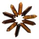 thumbnail image 2 of 10pcs Exquisite Tiger's-eye Pillars Multi-function Energy Stones Decorative Chakra Stones, 2 of 3