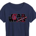 thumbnail image 3 of Star Wars - Logo Darth Vader - Women's Short Sleeve Classic Fit Tee, 3 of 5