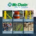 thumbnail image 4 of 2 Inch x 100 Feet Safety Green Heavy Duty Plastic Safety Chain Reel, 4 of 9