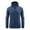 Dark Blue, variant on WREESH Men's Upf50+ Sun Protection Hooded Windbreaker, Slim-Fit Stand Collar Lightweight Jacket with Zip Pockets for Outdoor Sports