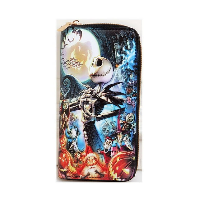 Wallet Nightmare Before Christmas (anime de Jack Skellington)