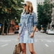 thumbnail image 4 of Fotbe Bird Butterfly Stripe Vestido de Verano sin Mangas para Mujer – Vestido Midi Línea A, Estilo Camiseta Floral, Vestido Playero Casual y Fluido, 4 of 7