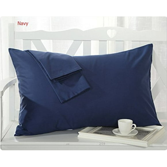 MoonRest 100 Cotton Body Pillow Pillowcase w/Zipper 21" X 55" (Navy)