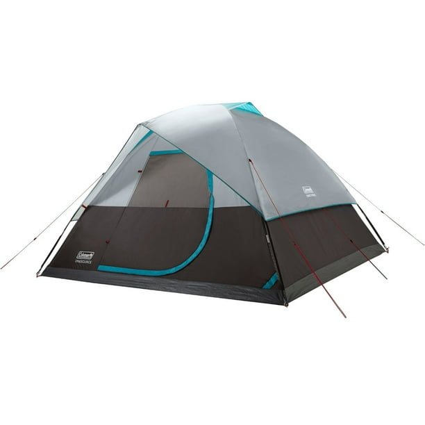 COLEMAN ONESOURCE RECHARGEABLE 6 PERSON CAMPING DOME TENT - Walmart.com - Walmart.com