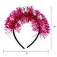 thumbnail image 4 of Pink Foil Disco Ball Headband, by Way To Celebrate, 4 of 4