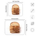 thumbnail image 5 of Iauyy Dish Drying Mat for Kitchen Counter, Super Absorbent & Hanging 16x18 / 18x24 Inch (S/M) Whole Wheat Bread, 5 of 8