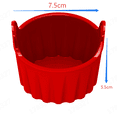 thumbnail image 4 of zhangmingg Silicone Baking Cups Reusable Tart for Air Fryer Non Stick Easy Clean Microwave Safe Kitchen Cooking Tools, 4 of 4