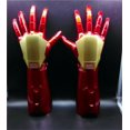 thumbnail image 1 of Iron Man Armor Laser Arm Left Hand Right Hand LED Light Gloves Cosplay Prop 1/1, 1 of 5