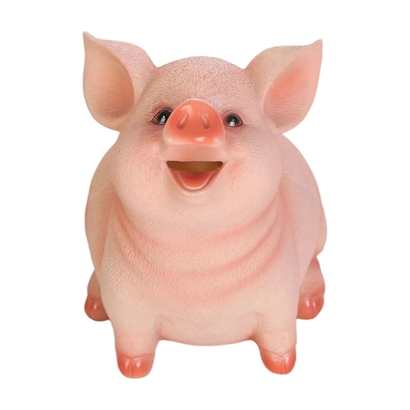 1. Shatterproof Resin Piggy Banks for Adults, Coin Saving Box, Money Home Decor Birthday
