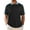 Black, variant on Thrilos Mens Short Sleeve Color Block Golf Shirts Moisture Wicking Performance Polo Collared Golf Shirts for Men