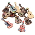 thumbnail image 6 of 100x Guitar Buttons Craft Buttons with 2 Holes Buttons Sewing for Children Diy Arts And Crafts, 6 of 7