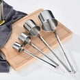 thumbnail image 5 of Necvior 304 Stainless Steel Dipper for Wine Easy to Carry Flat Bottom Spoon Kitchen Tool, 5 of 16