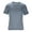 Dark Gray, variant on WRKEKC Short Sleeve Shirts for Men Summer Casual Solid Color V-Neck Mesh Top T Shirt Short Sleeve V-Neck Casual Shirt Breathable