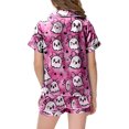 thumbnail image 5 of NIEWTR Kids Halloween Pajamas Cotton Pumpkin Ghost Print Sleepwear Toddler Girls Boys Skull Halloween Pjs Sets, 5 of 5