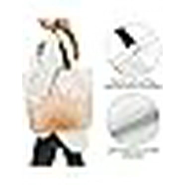 Canvas Shoulder Bag, White, 1-Piece