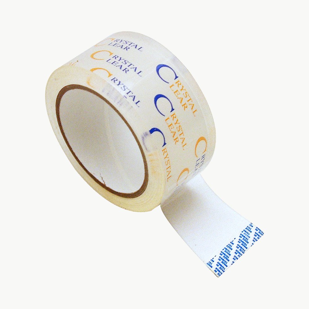 JVCC OPP26CC Mid Grade Crystal Clear Packaging Tape 2 in x 55 yds