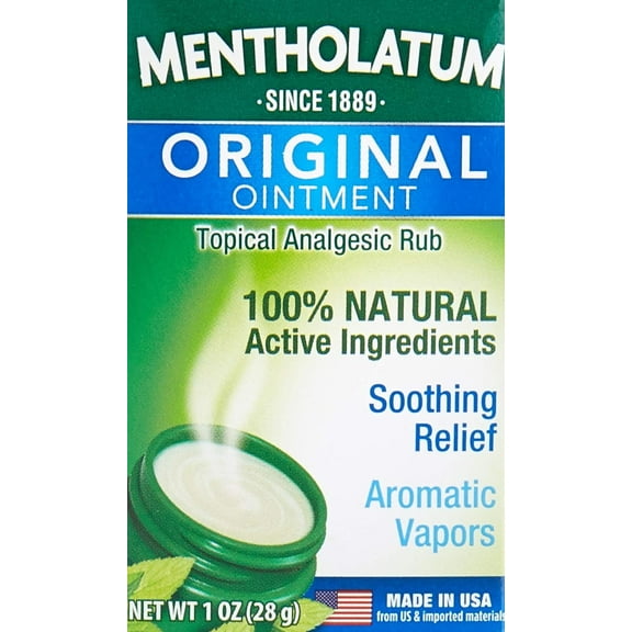 Mentholatum Ointment Jar 1 oz (Pack of 6)