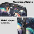 thumbnail image 4 of Unicorn Charger Case USB Organizer Wire Cord Travel Organizer Cord Case, Oxford Cloth Waterproof Electronics Digital Storage Bag, 5.9x9.44x3.14 in., 4 of 6