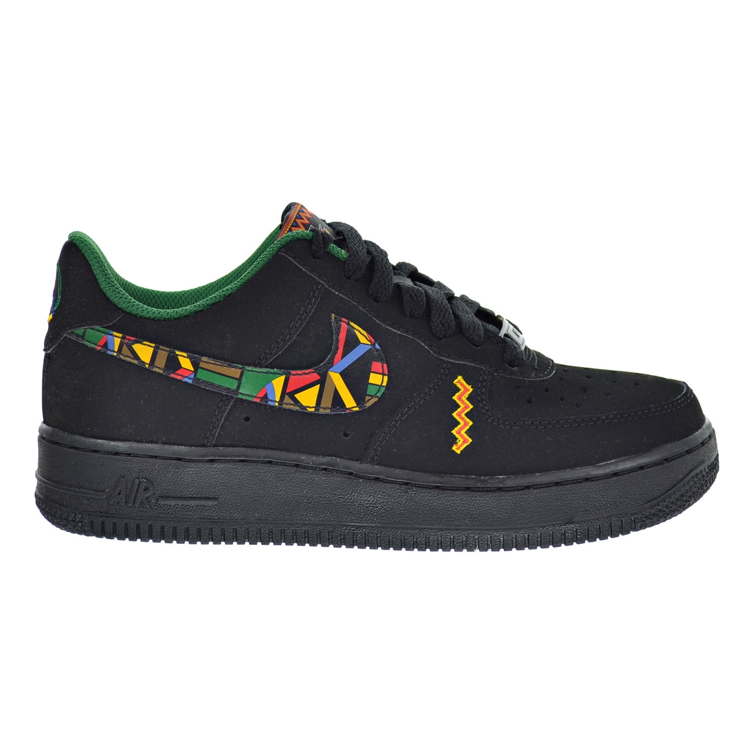 Nike air force 1 black-blue-fuchsia hotsell