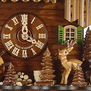 Cuckoo Clock Deer, Mill Wheel