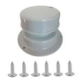 thumbnail image 2 of Ensemble de Capuchon de Ventilation de Toit de VR Couverture de Ventilation de Plomberie de VR Couverture de Conduit de Ventilation pour Gris, 2 of 8