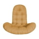 thumbnail image 2 of Cojín de cesta grueso y agrandado, cojín para columpios individuales, cojín para sofá, cojín de tela para silla colgante doméstica, cojín para silla de cuna para interior y exterior., 2 of 5