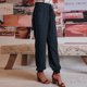 thumbnail image 5 of Pantalones cómodos de mujer Pantalones sueltos de algodón de moda Bolsillos Pantalones deportivos FLhrweasw Nuevo, 5 of 7