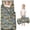 Monster Cartoon Truck Gray Pattern-1, variant on Monster Cartoon Truck Gray Pattern Teens Toddler Nap Mat with Pillow, Sleeping Mat Bag for Preschool Daycare 59"x22"