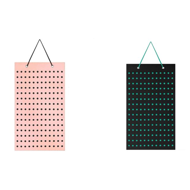 Organizador Adornos para Zapatos en La Pared Soporte Almacenamiento Broches Del () Rosa