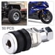 thumbnail image 3 of Válvula De Neumático De Vacío, Válvula De Neumático De Motocicleta, 50 Uds., Boquilla De Válvula De Neumático De Vacío Sin Cámara Universal Para Motocicleta ANGGREK Otros, 3 of 8