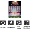 thumbnail image 4 of Cartel del calendario del gráfico mural del juego mundial de fútbol de Qatar 2022, póster del calendario de partidos de 2022, póster del gráfico mural de la Copa Mundial de Fútbol, ​​oficina cent, 4 of 5