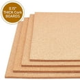thumbnail image 5 of 4 Pack Self-Adhesive Cork Sheets(4mm thick) Cork Tiles Cork Mat 12x12 Inch with Adhesive Back for Wall Decoration Party and DIY Crafts, 5 of 8