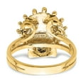 thumbnail image 3 of 14K Lion's Paw Shell Ring R678, 3 of 5