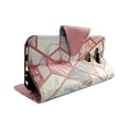 thumbnail image 3 of Pink Marble Case for LG Phoenix 5 / Aristo 5 / Fortune Wallet Cover Flap Magnetic Closure Snap-on Book Style Cases Card Holders Folio Standing Wrist Strap Fashion Flip Pu Leather, 3 of 3