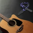 thumbnail image 2 of Guitar Belt Adjustable Guitar Strap Wide & Comfortable Design Durable Musical Instrument Accessory Fashionable Flame Pattern Perfect for Performances &, 2 of 3