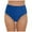 Z4-Dark Blue, variant on vigerkar Women's Cross High Waisted Bikini Bottoms Full Coverage Swimsuit Bottoms Black, XXL
