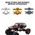 thumbnail image 3 of mmirethe Aluminum Alloy CNC Machined Front And Rear Axle Housings For 1/10 ZP1001 ZP1002 ZP1003 ZP1004 RC Car Accessories Golden, 3 of 6