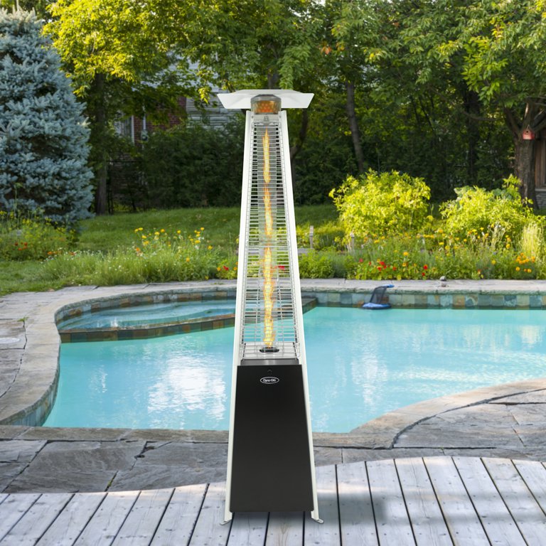 Dyna-Glo 42,000 BTU Black Pyramid Flame Patio Heater - Walmart.com