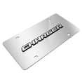 thumbnail image 3 of Dodge Charger 3D Nameplate Mirror Chrome Stainless Steel License Plate, 3 of 5