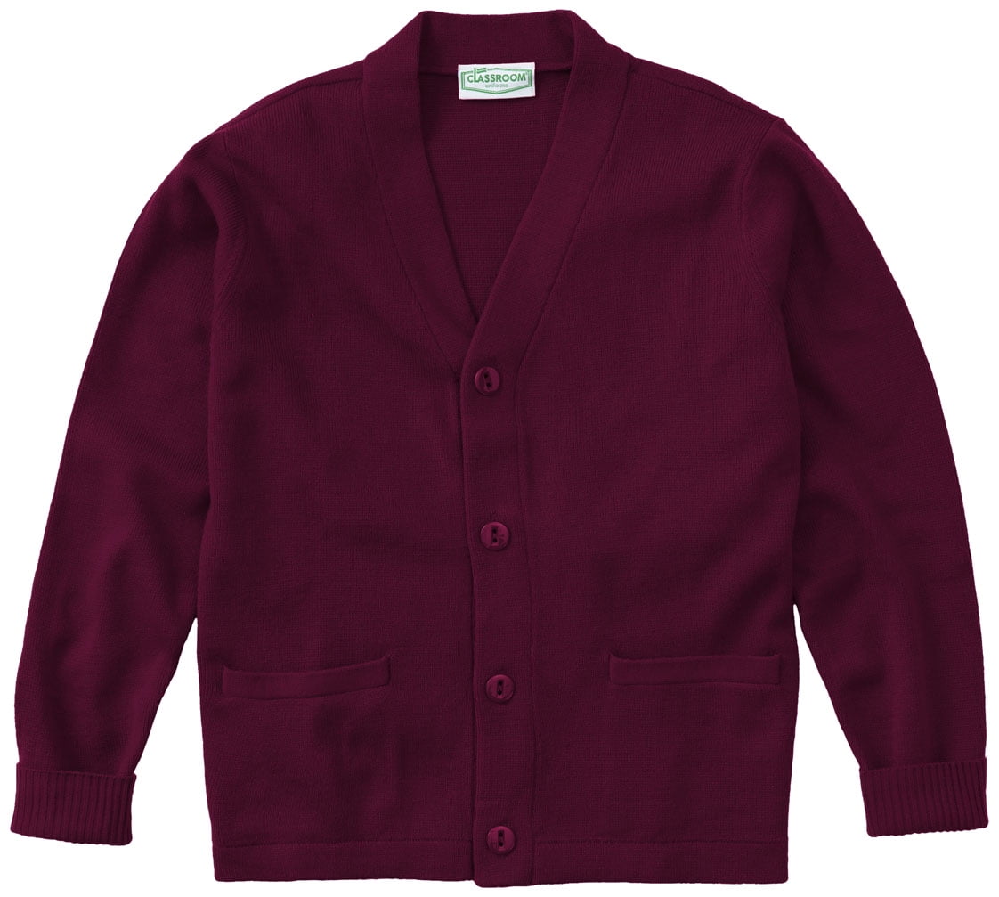 maroon cardigans