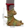 thumbnail image 4 of Billuyoard Calcetines de Feliz Navidad Unisex novedad medias de animales piso cálido antideslizante Festival Año Nuevo decoración niñas niños regalo Kits de decoración para fiestas Tipo 2 Billuyoard HA009675-02B, 4 of 6