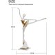thumbnail image 3 of Estatua de bailarina de 30cm, figura decorativa, escultura de mujer, Yoga de resina, 3 of 5