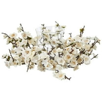 Nearly Natural Plum Blossom Candelabrum