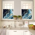 thumbnail image 4 of Kitchen Curtains and Valances Set, Rod Pocket Window Valance 18 Inch Window Curtain Panels for Living Room Bedroom Laundry, 27.5x36in, 3 Pieces, 4 of 7