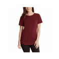 thumbnail image 3 of Danskin Women's Tunic Short Sleeve Shirts (Garnet, X- Small ), 3 of 4