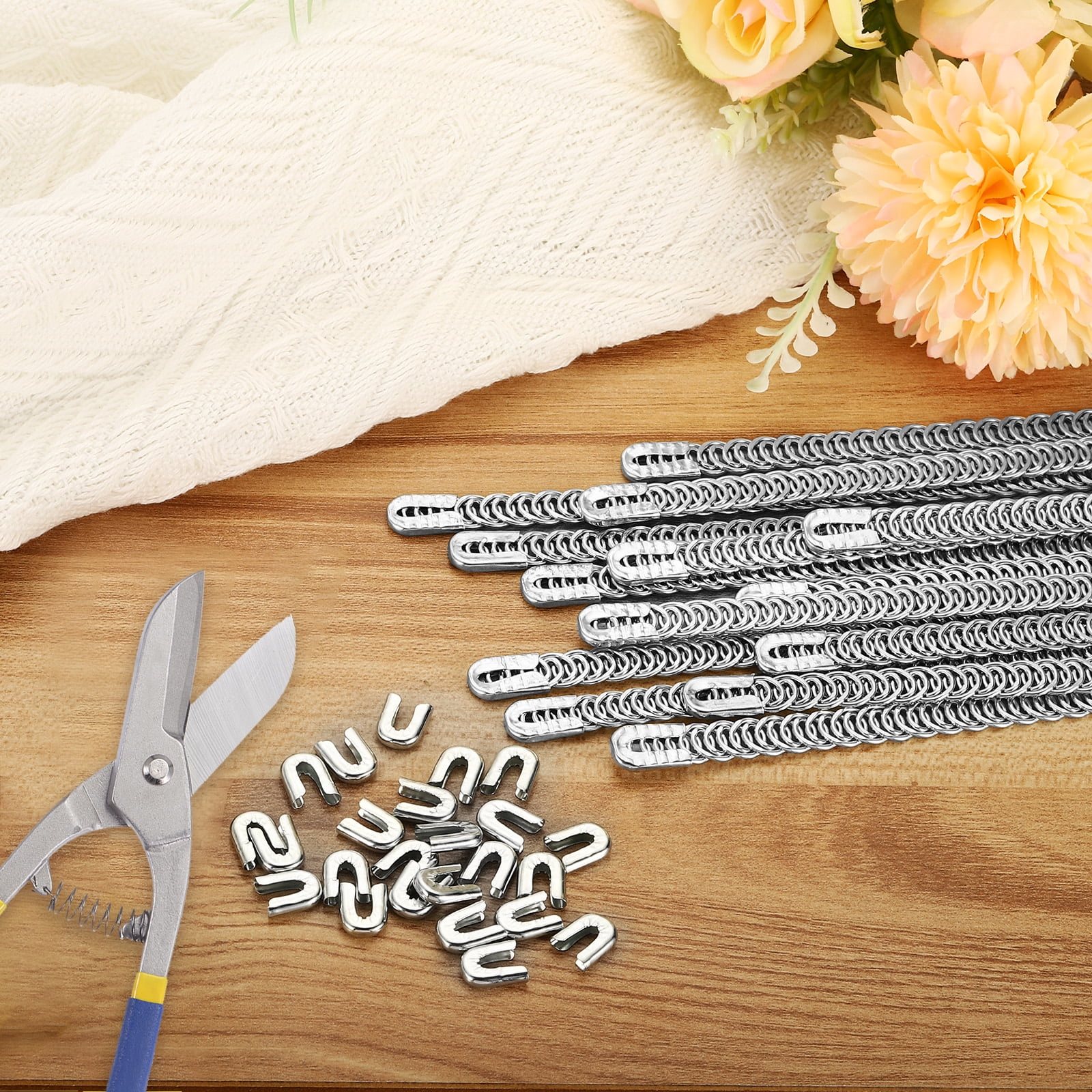Unique Bargains Spiral Boning Tips Corset Boning Tips Covers End Cap Silver 12 cm