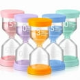 thumbnail image 2 of 1PCS 3/5/10/15/30 Minutes Colorful Hourglass Sandglass Children Kid Gift Toy Sand Timer Hour Glass Home Decoration Sand Clock, 2 of 9