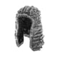 thumbnail image 5 of Peluca Colonial para Adultos Perfecl Gris Onda Larga Ajustable, 5 of 8