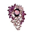 thumbnail image 2 of Ziurtnc Women Brooch Colorful Rhinestone Stainless Luxury Exquisite Collar Sweater Bag Hat Decoration Pin Women Clothes Jewelry, 2 of 8