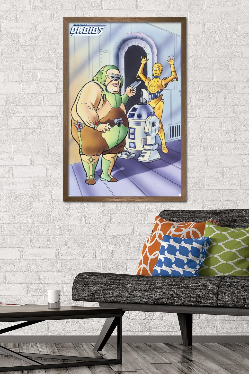 Star Wars: Droids - White Flag Wall Poster, 22.375" x 34", Framed